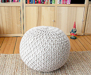 Cool Idea:  Knit Your Own Pouf