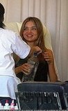 Miranda Kerr Visits a Hollywood Nail Salon