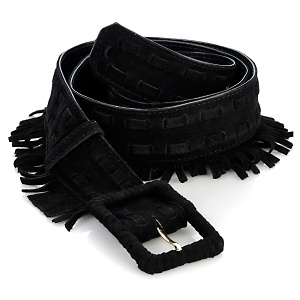 Loulou de la Falaise Suede Fringed Belt at HSN.com $44.90