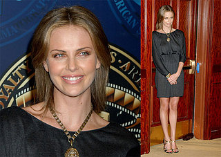 Charlize Stands Tall at The ASC Awards