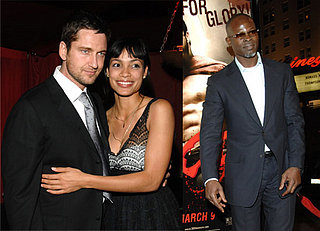 Rosario Catches Up With Some Hotties at 300 Premiere