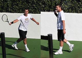 Gavin Hits the Courts