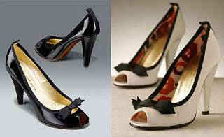 The Look for Less: Marc by Marc Jacobs Patent Bow Pumps