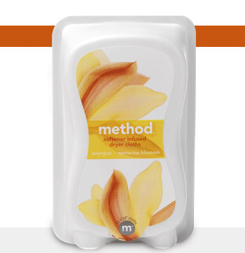 Simply Fab: method Softener Infused Dryer Cloths Simply Fab: method Softener Infused Dryer Cloths