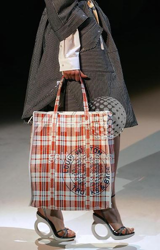 The Look for Less: Marc Jacobs Plaid Shopping Bag The Look for Less: Marc Jacobs Plaid Shopping Bag