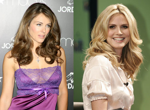 Fab Flash: Liz Hurley vs. Heidi Klum for Jordache