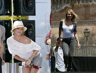 Celebrity Style: Cameron Diaz Times Two