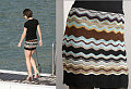 Found! Katie Holmes' Missoni Mini Skirt 