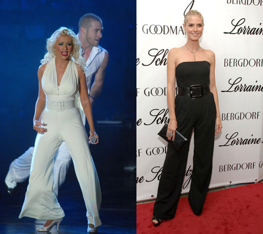 Who Wore It Better? White & Black Jumpsuits