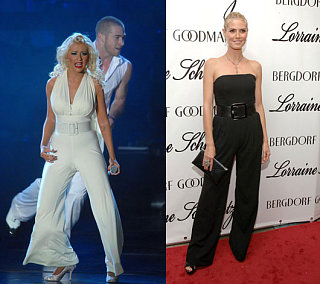 Who Wore It Better? White & Black Jumpsuits