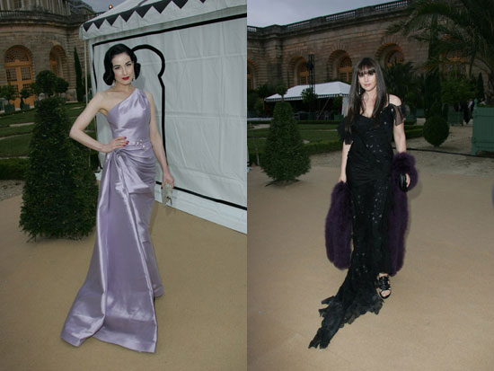 Battle of the Dior: Von Teese vs. Bellucci Battle of the Dior: Von Teese vs. Bellucci