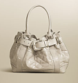 The Bag To Have: Burberry Patent Beaton in Stone 