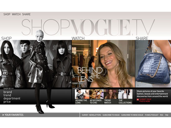 On Our Radar: ShopVogue.TV 