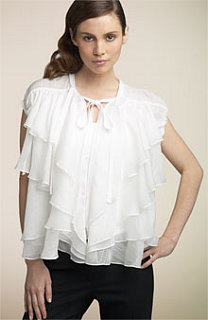 BCBG Chiffon Tie Front Blouse: Love It or Hate It? 