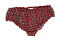 The Look For Less: Steve Alan Tartan Ruffled Panty 