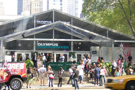Fab Flash: Fashion Week at Tents for Two More Years