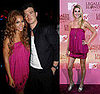 Who Wore It Better? Catherine Malandrino Fuchsia Blouson Dress 