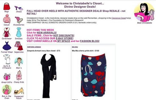 Fab Site: ChristabellesCloset.com 