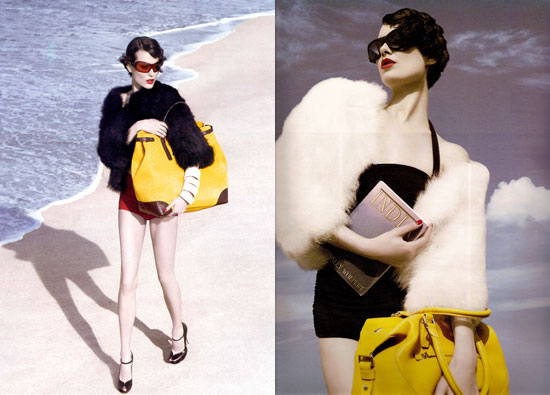 Fab Ad: Shalom Harlow for Tumi Fab Ad: Shalom Harlow for Tumi