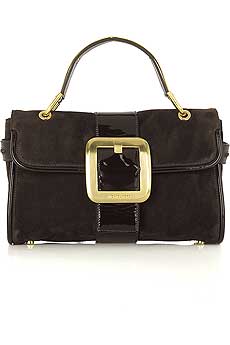 Guess Who Designed This Fierce Buckled Handbag? Guess Who Designed This Fierce Buckled Handbag?