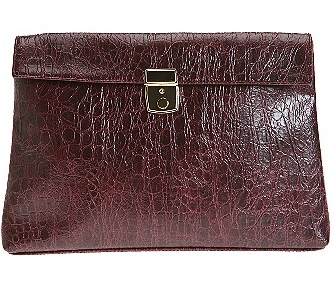 The Bag To Have: Urban Outfitters Croco Large Clutch 