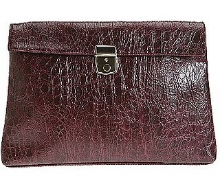 The Bag To Have: Urban Outfitters Croco Large Clutch 