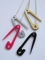 Azumi & David Safety Pin Necklaces: Love It or Hate It? 