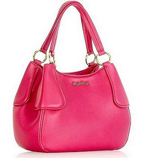 The Bag To Have: Miu Miu Hot Pink Rounded Tote 