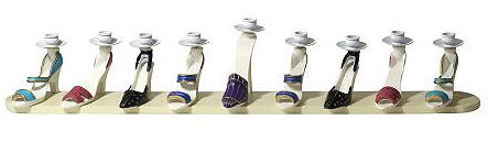 Simply Fab: High-Heel Shoes Menorah 