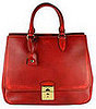 Guess Who Designed This Pretty Red Washed Leather Tote? 