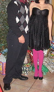 Holiday Look of the Day: Pink Legs 