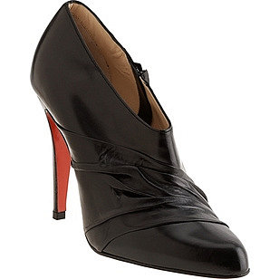 Christian Louboutin Pleated Shoe Bootie
