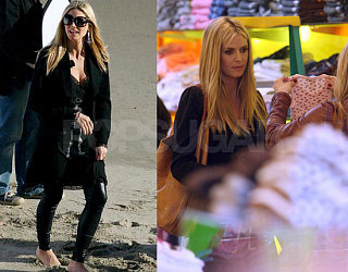 Heidi Klum and Dem Bones