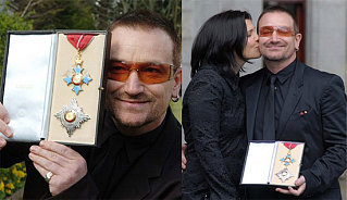 Bono Gets Knighted - Just Don't Call Him Sir