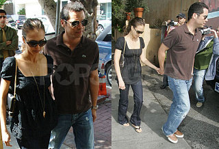 Jessica and Cash Lunch in LA