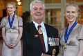 Nicole Gets a Medal for Good Deeds