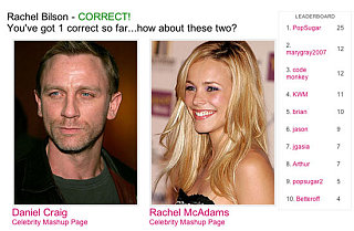 New Feature Alert! Celebrity FaceOff