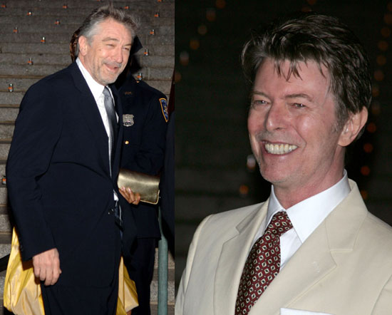 De Niro & Bowie Have Big Festivals, Bigger Egos