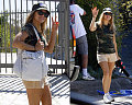 Fergie Camoflauges Into Her New Surroundings