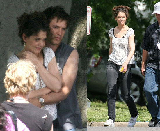 A Man Talks To Katie Holmes, The Media Goes Wild