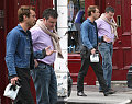 Jude Law Spiffs Himself Up For Afternoon Walk
