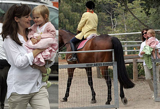 Jen And Ben Saddle Up For Their Second Anniversary