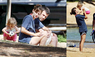 Ben, Jen & Their Budding Soccer Star