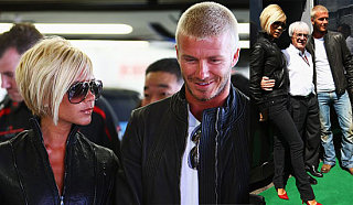 Beckhams Hit Up Grand Prix Before Grand Move