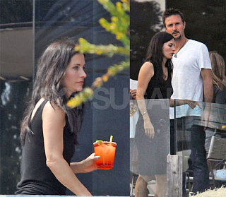 Courteney & David Celebrate 4th With Paul-Free Jennifer
