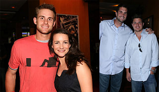 Nick Does Some Scandal-Free Bowling With Celebs