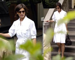 Suri Takes Tom & Katie Out To Beautiful Berlin Dinner