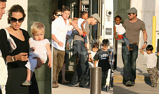 A Jolie-Pitt Day At The Museum (And Mad's New Do)!