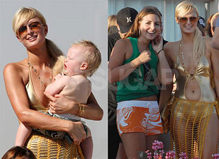 Paris Takes Over As Alli's Way To Get Her Photo Taken