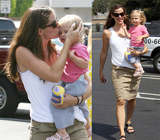Jennifer & Violet Enjoy The Summer Sunshine